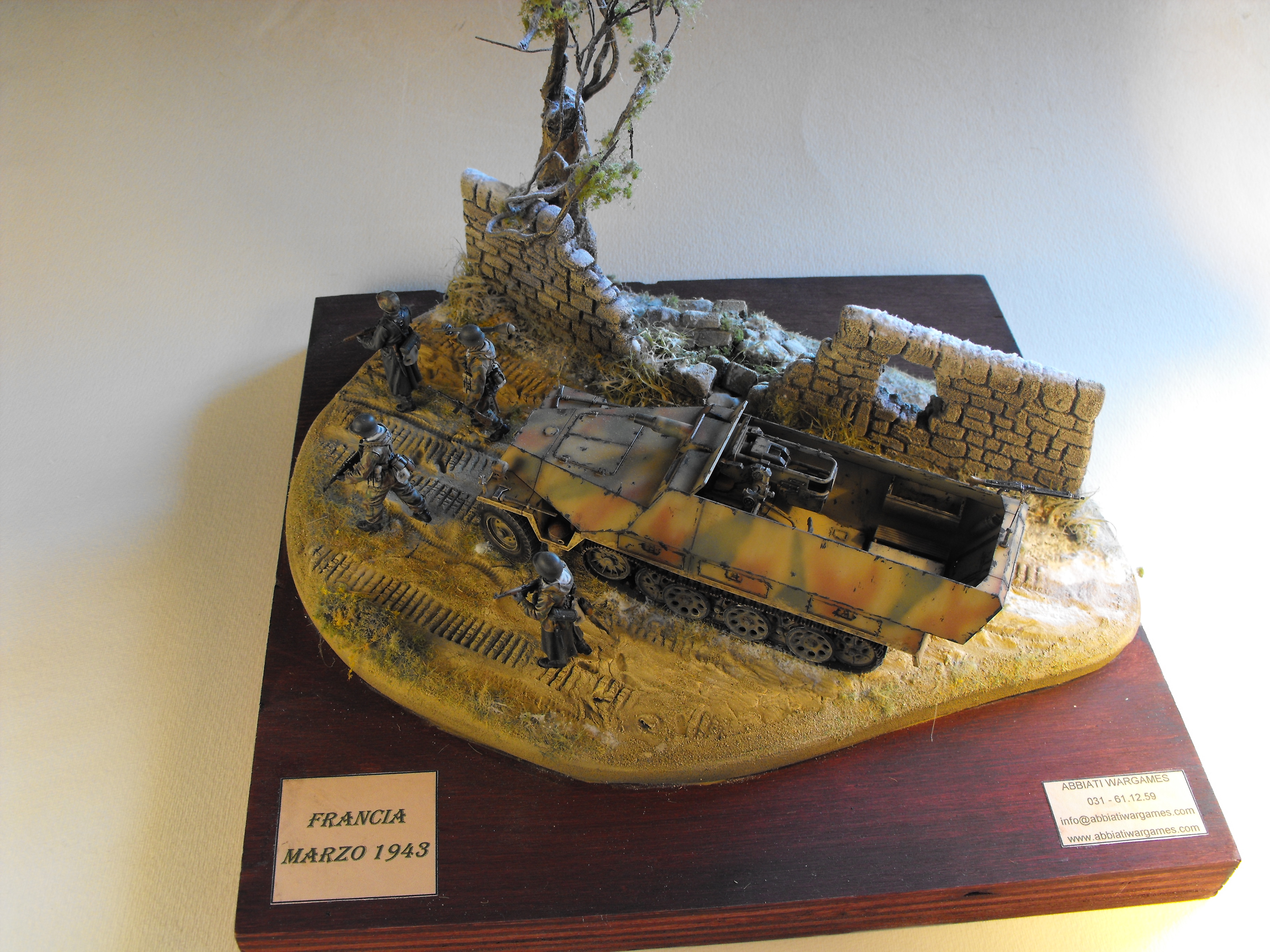 Diorama scala 1/35 Francia marzo 1943 